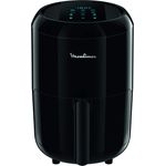 Moulinex EZ3018 Easy Fry Compact Precision, Elektrische Fritteuse, Zubereitungen mit wenig oder ohne Öl, ultra-kompakte Größe, 6 voreingestellte Modi, Kapazität 1,6L, Touchscreen Display, Schwarz