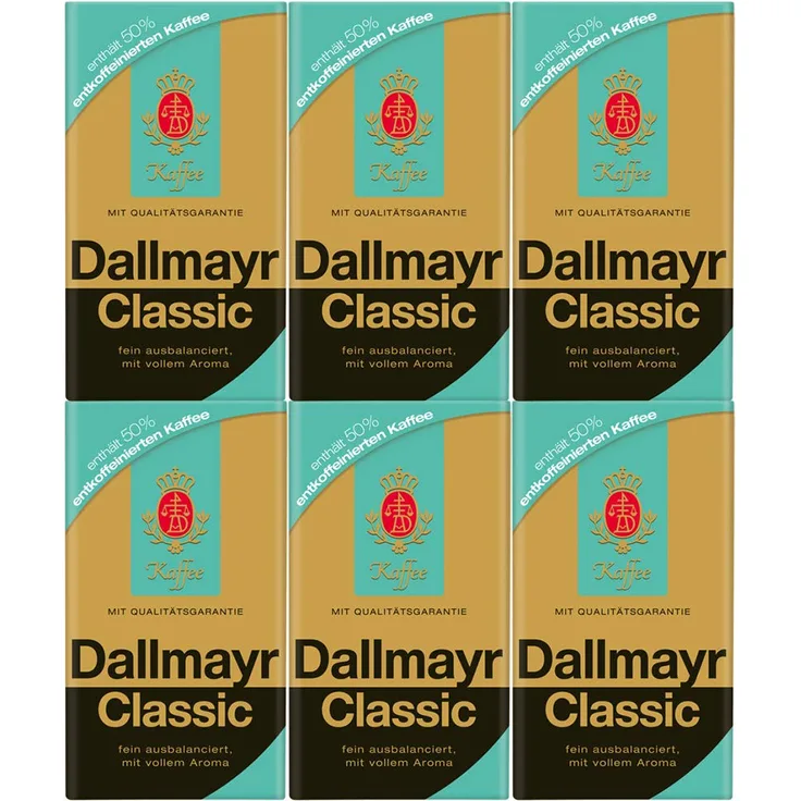 Dallmayr Classic mild HVP, 500 g, Kaffeebohnen