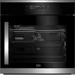 Beko BIM25400XR, Backofen, A+, Einbaugerät, elektrisch, Volumen 71 l, Breite 59,4 cm, Selbstreinigung katalytische Selbstreinigung, Konvektion, Ober-Unterhitze (konventionell), Grill, Timer ja