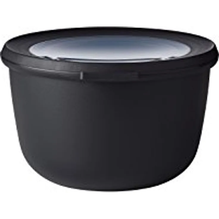Mepal Multischüssel Cirqula 1000 ml, Plastik, Nordic Schwarz, 15.9 x 10 cm