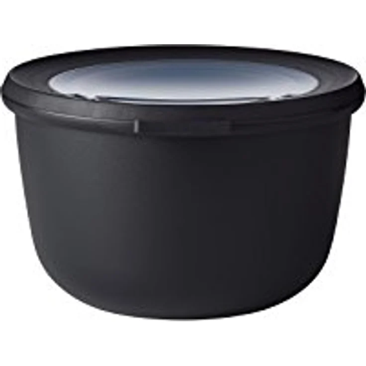 Mepal Multischüssel Cirqula 1000 ml, Plastik, Nordic Schwarz, 15.9 x 10 cm – Bild 1