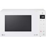 LG MH6535GDH Mikrowelle mit Grill, Standgerät, 25 Liter Garraum, 1000 Watt, weiß