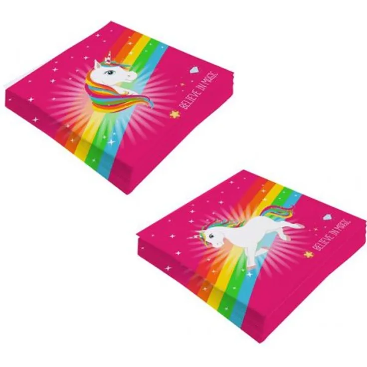 Cepewa 43151 - Servietten ''Einhorn'', 20er Pack, 2-s