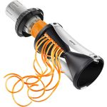 Original Gefu Spiralschneider 13780 - Frische Gemüsespaghetti im Handumdrehen dank Spirelli 2.0 ? Profi Küchenhelfer