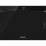 Miele DG 6001 Stand-Dampfgarer, 7-Segment-Display mit Sensorbedienung, Rostfreier Edelstahl, MonoSteam-Dampftechnologie, Farbe Obsidianschwarz