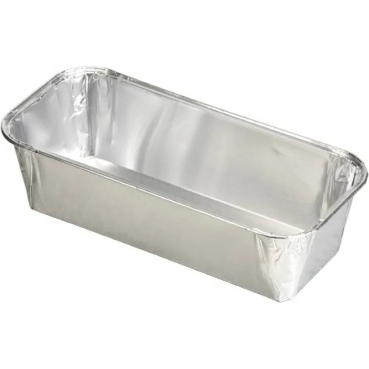 30 Kastenformen, Alu eckig 1,09 l 6 cm x 10,2 cm x 23 cm