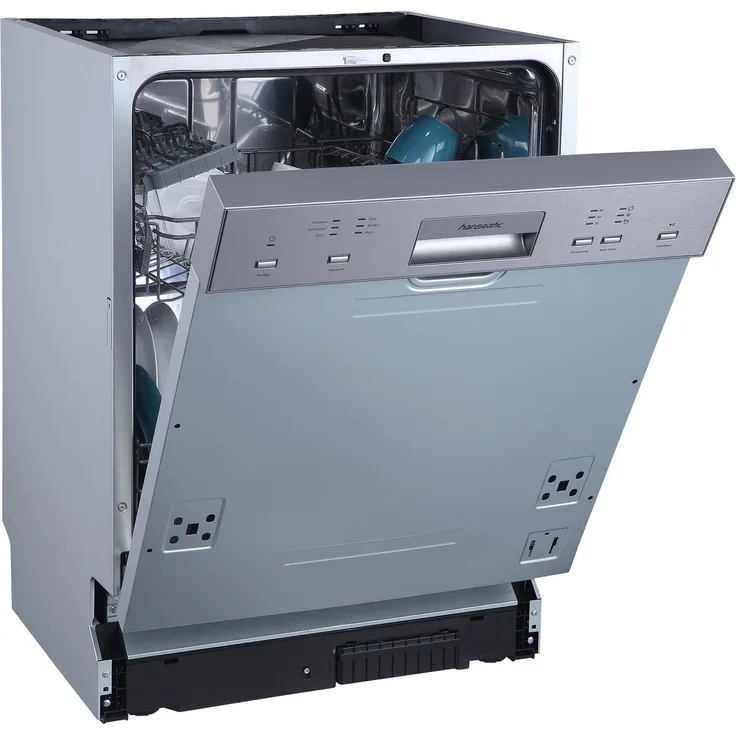 Hanseatic HGTI6082D137709HS, Geschirrspüler, D, Geräuschemissionsklasse C, Geräuschemissionen 49 Dezibel