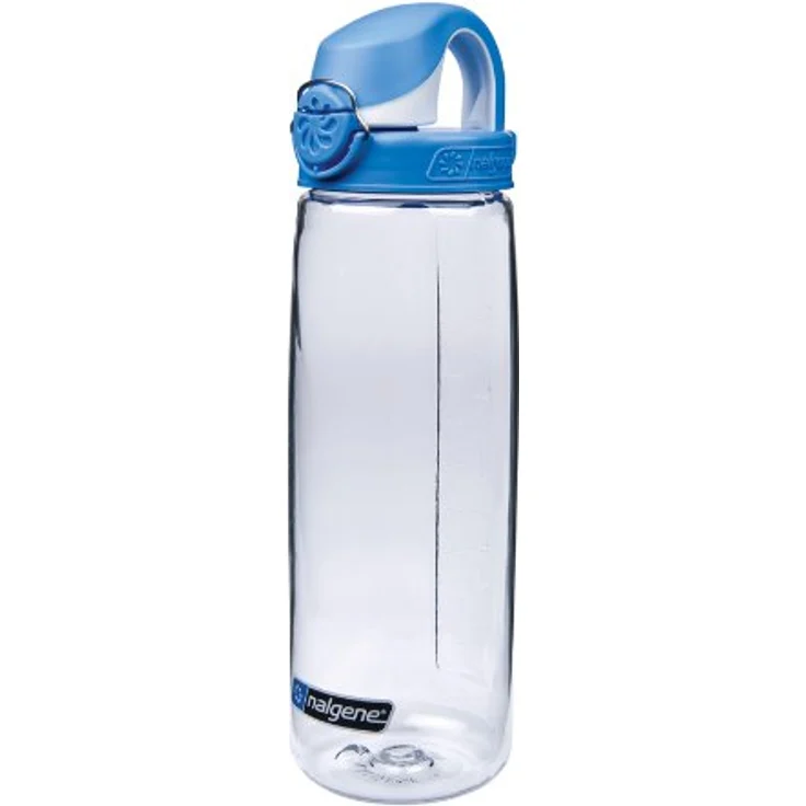 Nalgene Trink und Kunststoff flasche Everyday OTF, Transparent-blue, 0.65 Liter, 5565-2024