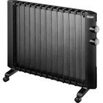De'Longhi HMP 2000 Wärmewelle Heizgerät (Für Räume bis zu 60 m³, 2000 Watt) schwarz, Heizgerät