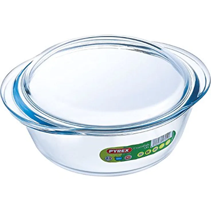 Pyrex Essentials Runde Kasserolle, 1.6 Litre