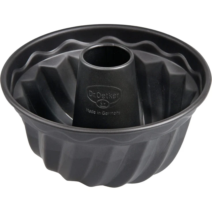 Dr. Oetker Gugelhupfform Ø 18 cm, Backform für Gugelhupf aus Stahlblech, Bundform mit Antihaftbeschichtung für eindrucksvolle Kreationen, hochwertige Kuchenform, Menge: 1 Stück – Bild 1
