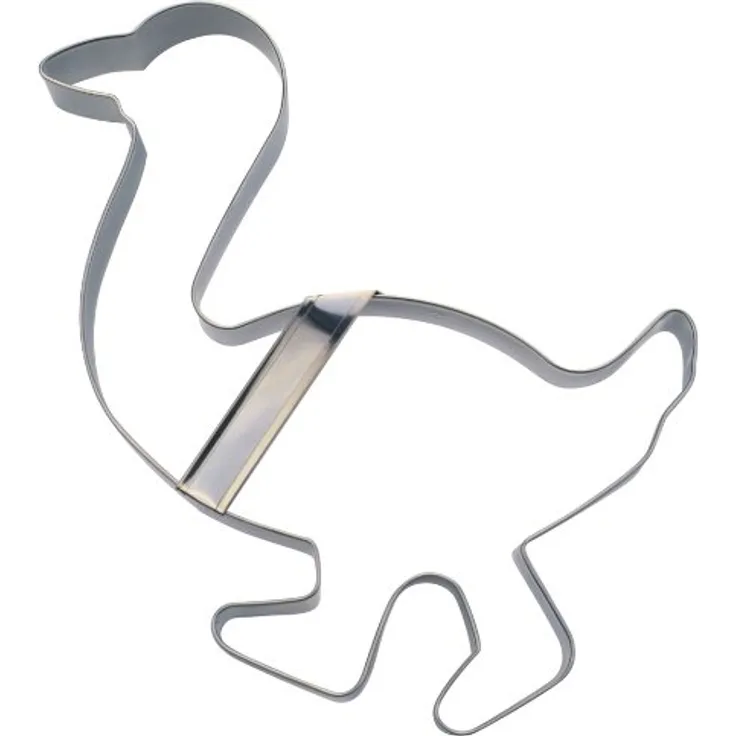 Städter Ausstechform Gans, Edelstahl, Silber, 24 cm