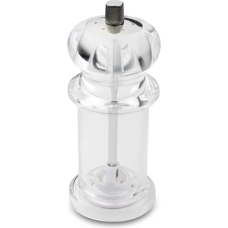 Grunwerg 2-in-1 Kombinierte Salzstreuer und Pfeffermühle – 14,5 cm Durchsichtiges Acryl