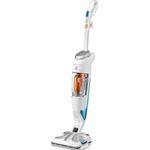 Rowenta RY7557WH 2-in-1 Steam & Clean Staubsauger und Dampfreiniger (1700 Watt, bis zu 25 g-Min. Dampfleistung, 0,7 l Wassertankkapazität) Weiß