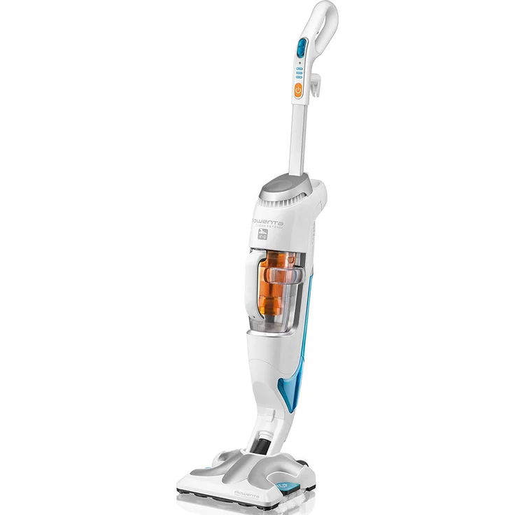 Rowenta RY7557WH 2-in-1 Steam & Clean Staubsauger und Dampfreiniger (1700 Watt, bis zu 25 g-Min. Dampfleistung, 0,7 l Wassertankkapazität) Weiß – Bild 1