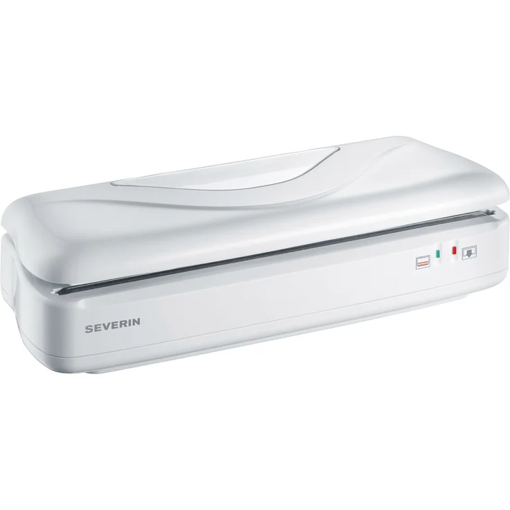 Severin FS 3604 Folienschweißgerät, Schweißnaht Breite 28,5 cm, 160 Watt, Absaugautomatik, Schweißautomatik , Kunststoff, weiß – Bild 2