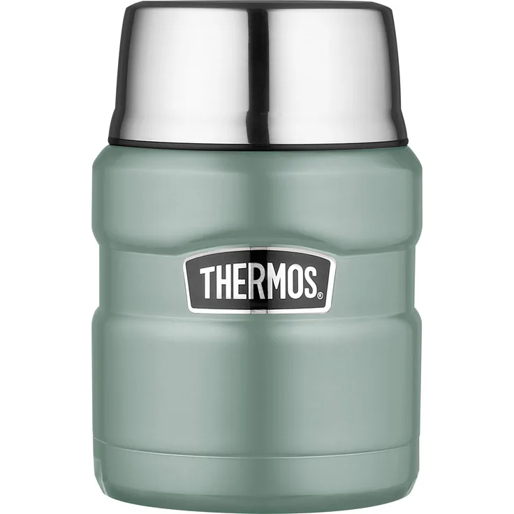 Thermosflasche für Lebensmittel, Edelstahl Silikon Plastik, Duck Egg, 470ml