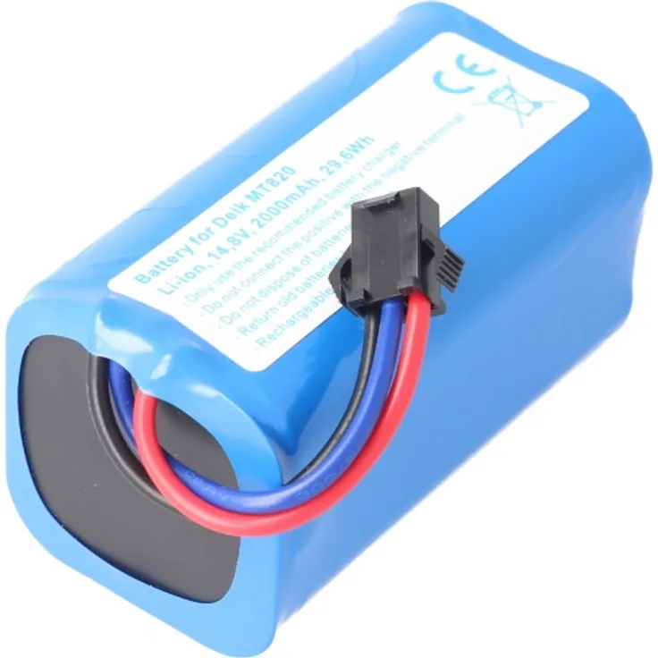 Akku passend für Deik MT820, Li-ion, 14,8V, 2000mAh 29,6Wh, lange Lieferzeit