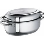 Schulte-Ufer 6789-38 Multi-Bräter, 38 cm, 9,00 l Induktion, Edelstahl, 9 l