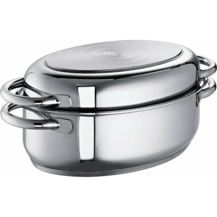 Schulte-Ufer 6789-38 Multi-Bräter, 38 cm, 9,00 l Induktion, Edelstahl, 9 l – Bild 1