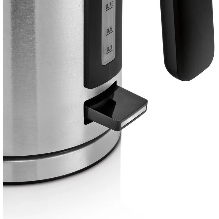 WMF LONO Wasserkocher 1,6 l, 2400 W, außenliegende Wasserstandsanzeige, Kalk-Wasserfilter, cromargan matt-silber – Bild 4