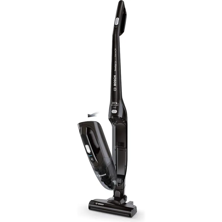 Bosch Readyyy'y Lithium Serie|4 Hand- und Bürstenstaubsauger ohne Kabel, 2 Geschwindigkeiten, schwarz
