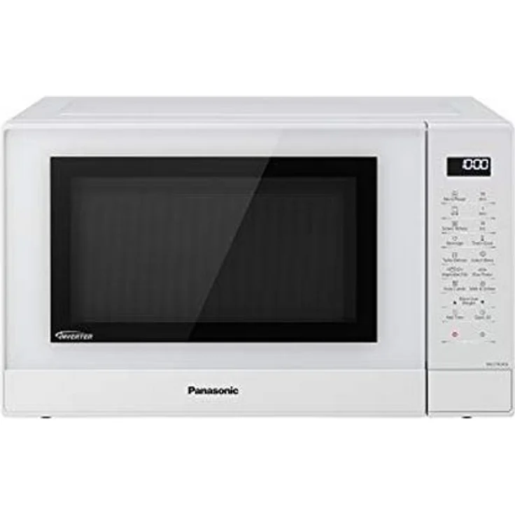 Panasonic NN-GT45KWSUG Mikrowelle mit Grill, Standgerät 31L Garraum, 1100 W, weiß