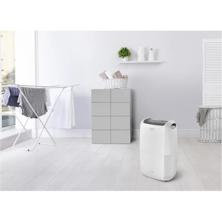 De'Longhi Tasciugo AriaDry DDSX225 Multi Luftentfeuchter, geeignet bis 100 m³, 5 L, Entfeuchtung bis 25 L/Tag, 195 m³/h – Bild 4