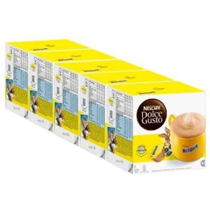 Nescafe Dolce Gusto Nesquik Trinkschokolade Aromaversiegeltekapseln 5er Pack