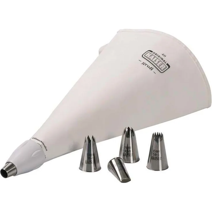 KAISER Profi-Spritzbeutel-Set, 7-teilig 39 cm, LA FORME SELECT