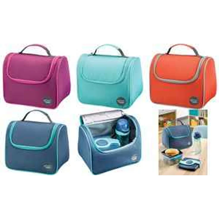 Isolierte Lunch Tasche von Maped, passend zu den Picnik Lunchboxen und Trinkflaschen, Farbe Rot