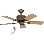 CasaFan Energiespar Deckenventilator Eco Elements Messing Antik 103 cm