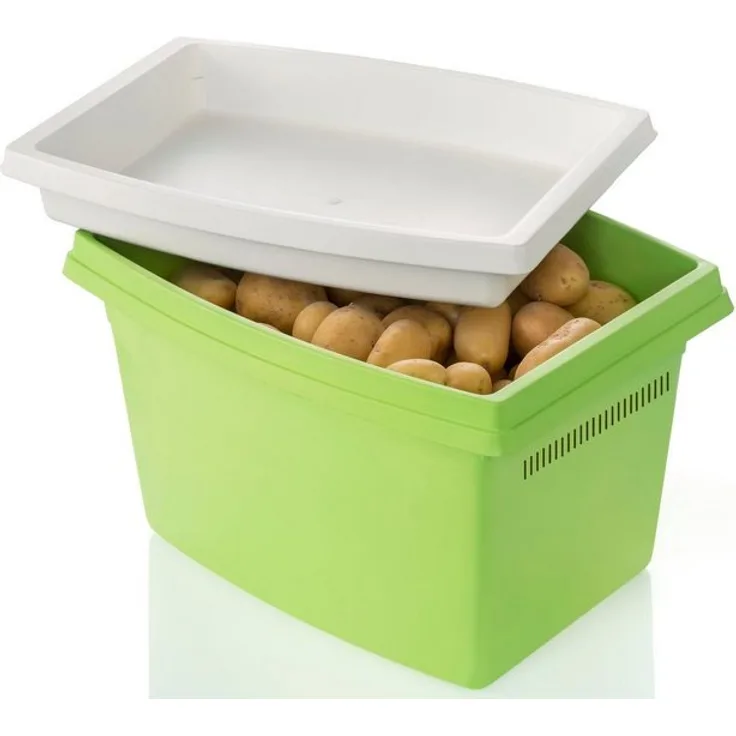 Ruco Aufbewahrungsbox, Kunststoff, (Set, 2-tlg), für Kartoffeln, mit Deckel