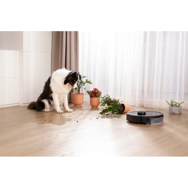 Roborock S6 MaxV Saugroboter mit Wischfunktion, 180 min Akkubetrieb, 2.500 Pa Saugleistung, App- & Sprachsteuerung, Raumerkennung, schwarz - Preisvergleich – Bild 11