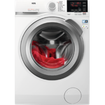 AEG L6FB647FH 914913072, Frontlader-Waschmaschine, C, Fassungsvermögen 7 kg, Standgerät, Breite 59,6 cm, LED-Display, Programmablaufanzeige