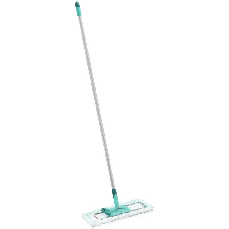 Leifheit Bodenwischer Profi XL micro duo Aluminiumstiel, 55045, für Fliesen und Steinböden, 2-Faser-Wischbzug  – Bild 1