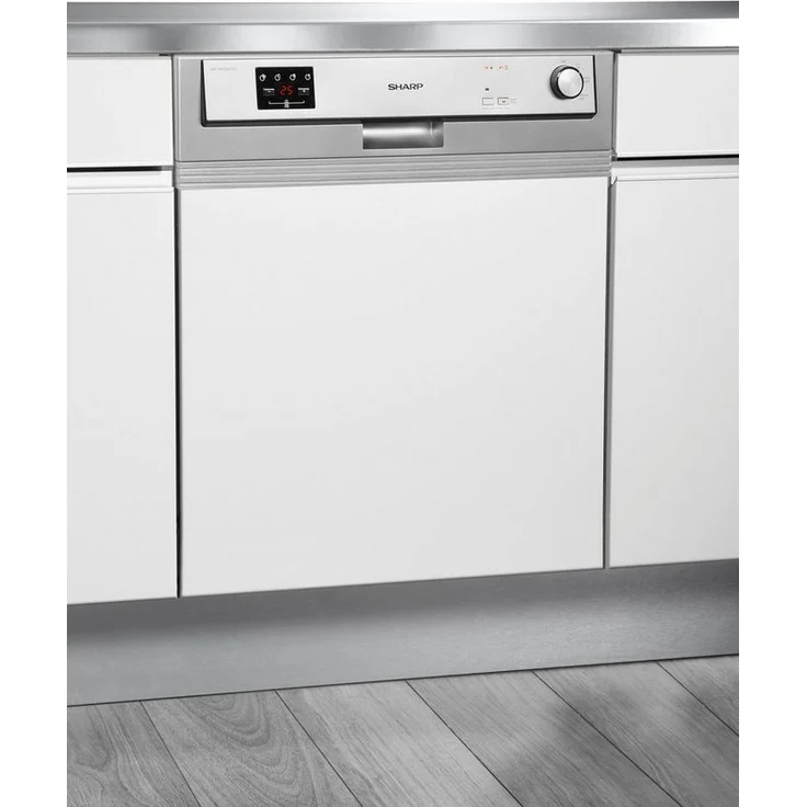 Sharp QW-HX12S47ES-DE, Geschirrspüler, E, Geräuschemissionsklasse C, Geräuschemissionen 47 Dezibel – Bild 3