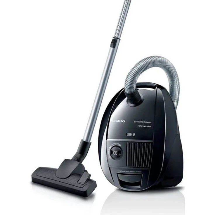 Siemens VS06M312 synchropower extraKlasse Bodenstaubsauger mit Beutel, 600 Watt, elektronische Saugkraftregulierung mit Drehregler – Bild 6