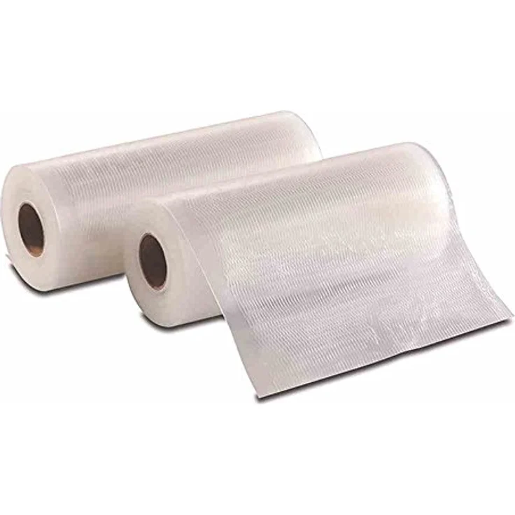 Solis 922.52 Vakuumierfolie Folienrolle, 2 Rollen, 15 x 600 cm, Tiefkühlen- Vakuumgaren, Individuell Zuschneiden, Wiederverwendbar – Bild 1