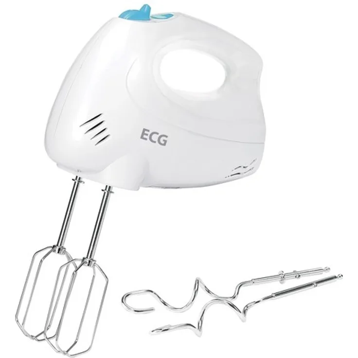 ECG RS 836 175-250 W, 6 Geschwindigkeitsstufen, Turbo-Taste, Sicherheitstaste, 2 Schaumschläger, 2 Knethaken