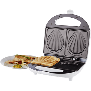 Bild für Korona 47017 Sandwich Maker in weiß ? Sandwichtoaster für 2 Sandwiches