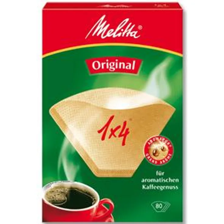 Melitta Filtertüten 1X4-80