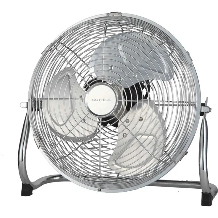 Gutfels VB 37059 ch Bodenventilator, 100 Watt, silber