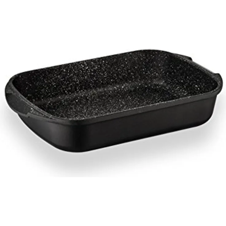 Barazzoni die Kochen besondere Lasagneform 30 x 22 cm Nero Puntinato