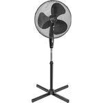 Bestron Standventilator mit Schwenkfunktion, Höhe: 122 cm, Ø 45 cm, 45 W, Schwarz