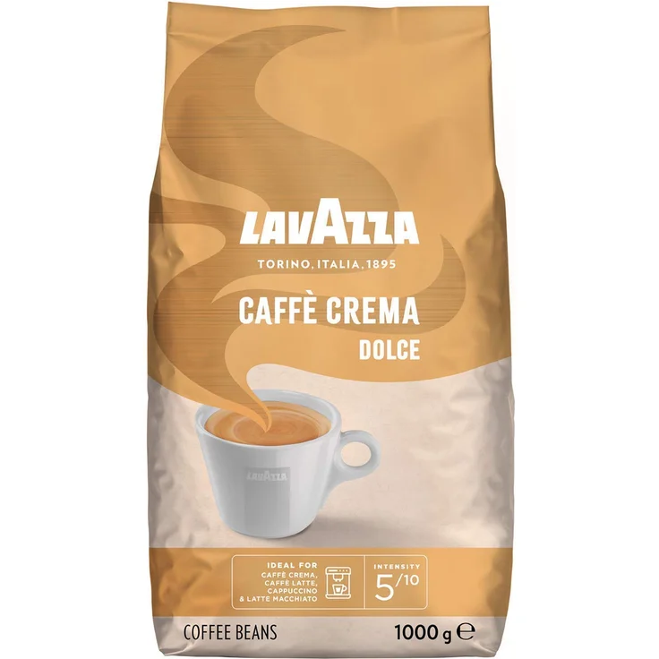 Lavazza Kaffeebohnen - Caffè Crema Dolce - 6er Pack (6 x 1 kg) – Bild 1
