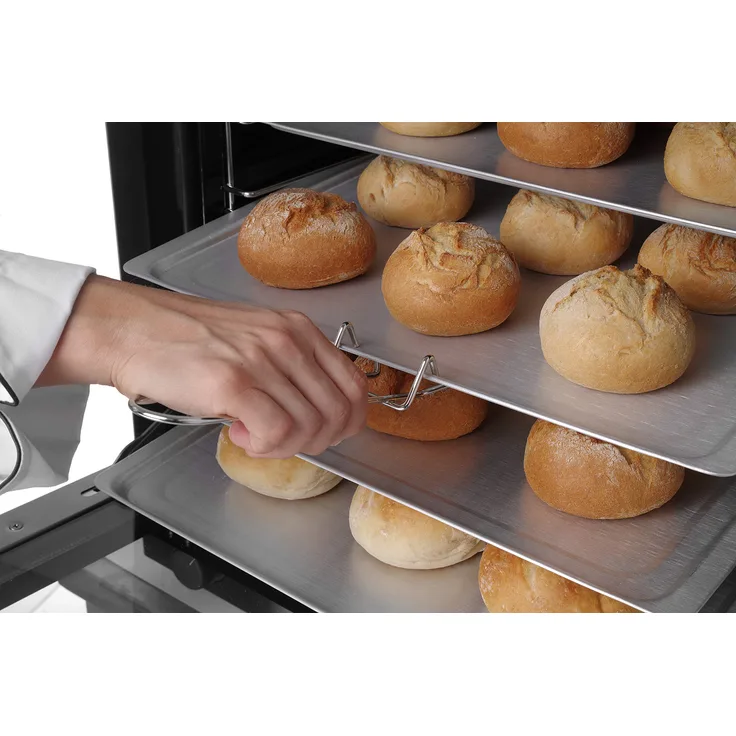 HENDI Backblech, für ofen, Blech, Küchenblech, 435x315x(H)8mm, Edelstahl