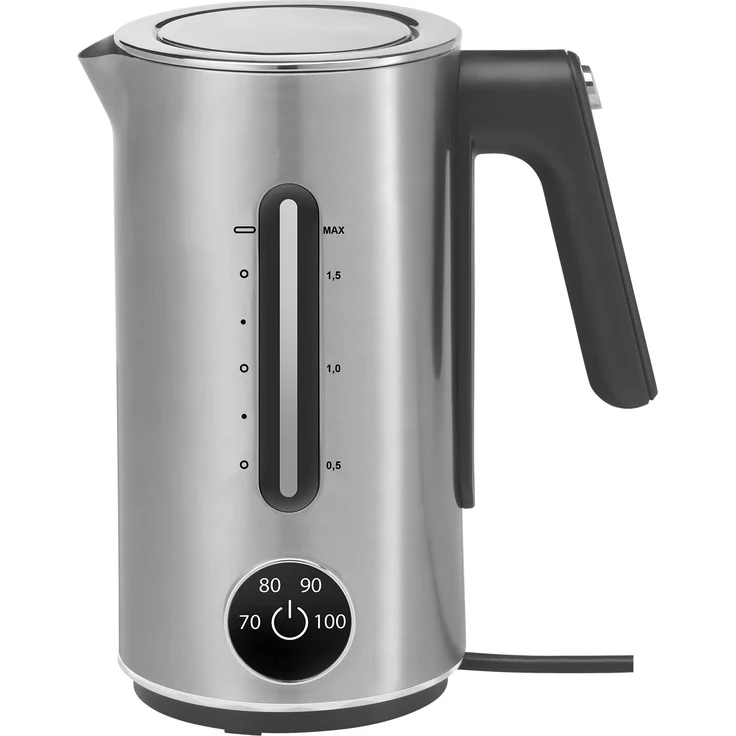 WMF Lumero Design Wasserkocher, Temperatureinstellung, Kalkfilter, Edelstahl – Bild 1