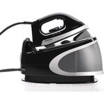 Grundig SIS 8250 Premium-Dampfbügelstation (4,5 bar, 2400 Watt), schwarz-silber