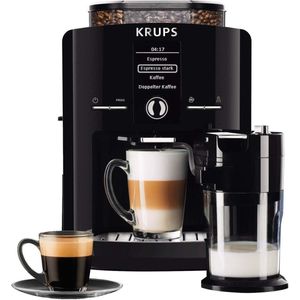Bild für KRUPS EA8298 Kaffeevollautomat mit integriertem Mahlwerk, Latt'Espress One-Touch-Funktion (1,7 l, 15 bar, LC Display, Cappuccinatore)